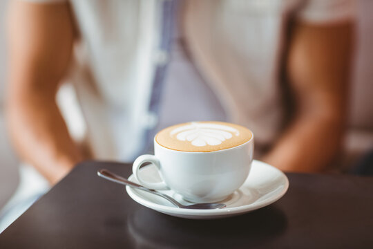 TAZA DE CAF&Eacute; Y GRANO DE CAF&Eacute;