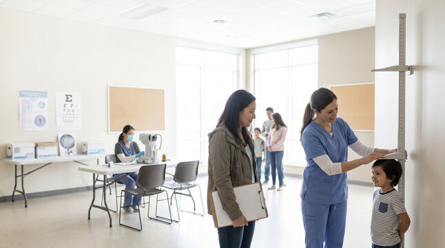 Community health screening supporting early preventive care for children