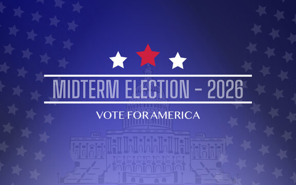 Free USA 2026 midterm elections background, mid term elections stock image, midterm election banner
