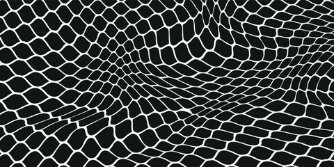 Mesh texture for fishing nets. Seamless pattern for sportswear or soccer goal, volleyball net, basketball hoop, hockey, athletics. Abstract net background for sports. © Febyola