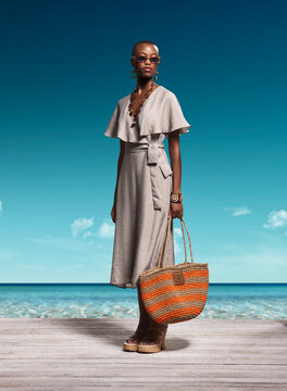 african beach dress American Beach Images – Browse 8,861 Stock Photos, Vectors, and Video Size:8.5M/10.0W Off-Shoulder Purple Mermaid Purple African print style Resort Favorites