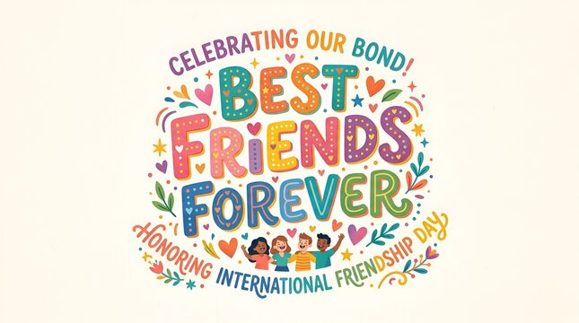 Best Friends Forever - Celebrating Our Bond - International Friendship Day