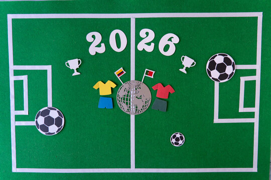 Creative design inspired by international soccer 2026