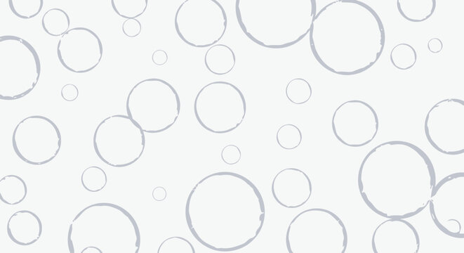 Gray circles on white background.
