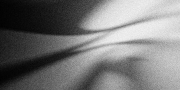 Abstract grainy background creating black white shadows and light wavy background