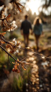 Cherry Blossom Path Walk