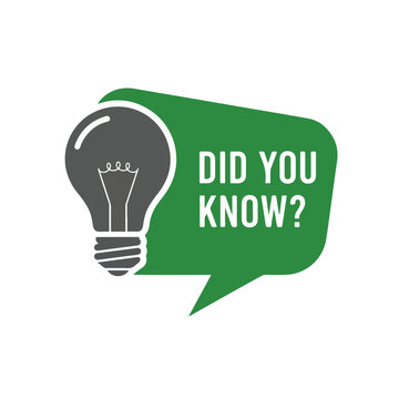 Lightbulb Idea Symbol. Knowledge Icon. Speech Bubble.
