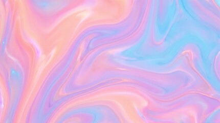 Fototapeta premium Abstract flowing liquid gradients with soft pastel colors and smooth texture background