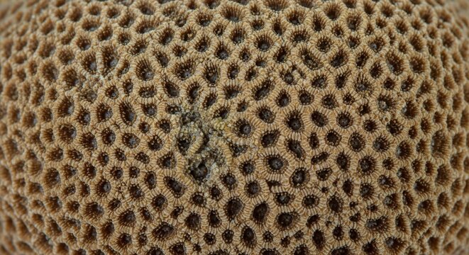 Close up textured coral