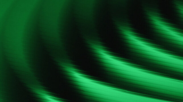 The green color with bold diagonal lines creates an impression of speed, precision, and structure. It gives a look similar to the aesthetics of "gaming" or computer hardware