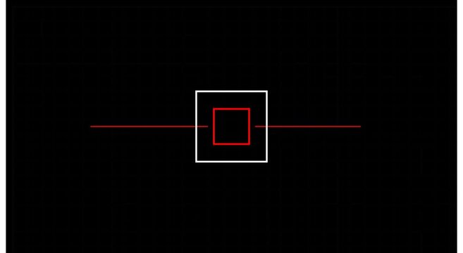 Digital camera autofocus target overlay hud animation