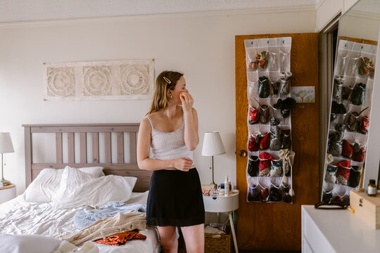 Face Touch Bedroom Prep