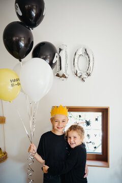 Brother and Sister Celebrate 10 Years Together