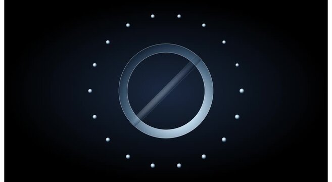 Abstract morphing geometric shapes animation with animation