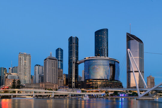 Sunset Along The Brisbane River