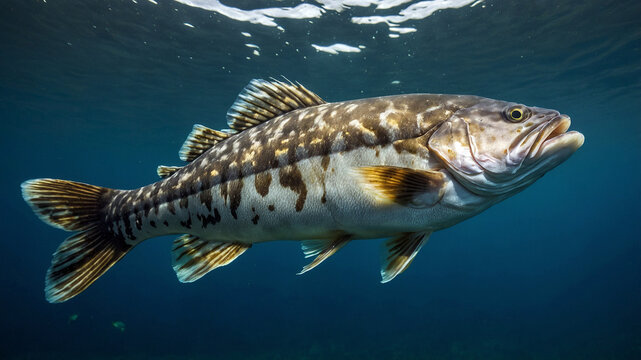 cod fish in the water