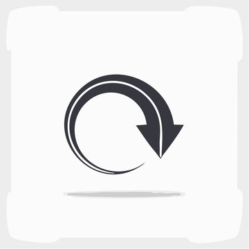Circular arrow icon