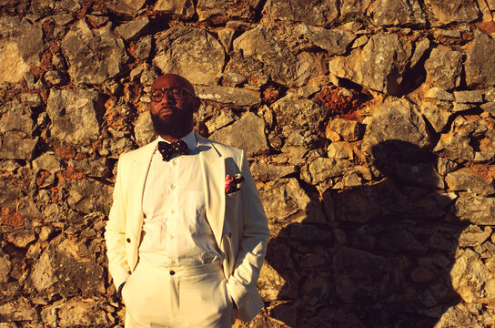 Man in White Dinner Jacket