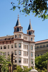 Obraz premium Historic Victorian Turrets in Washington D.C.