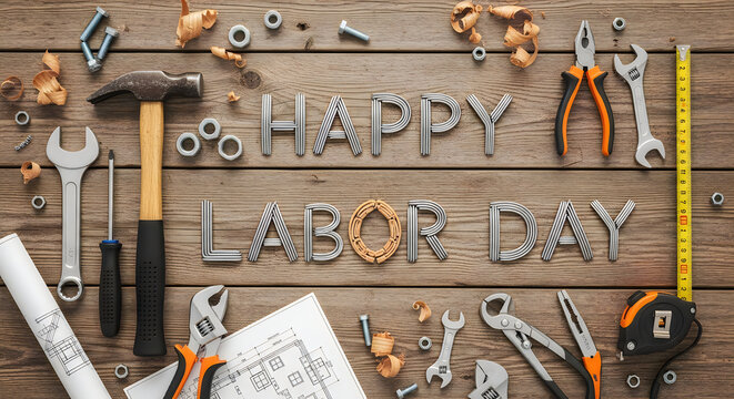 Happy labor day tools and hardware seo image