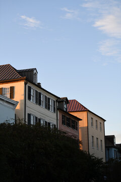 Classic Charleston Row Houses