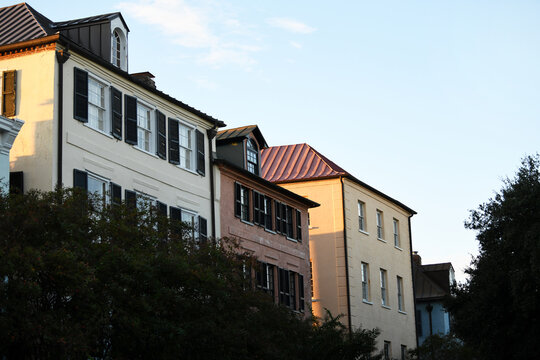 Classic Charleston Row Houses