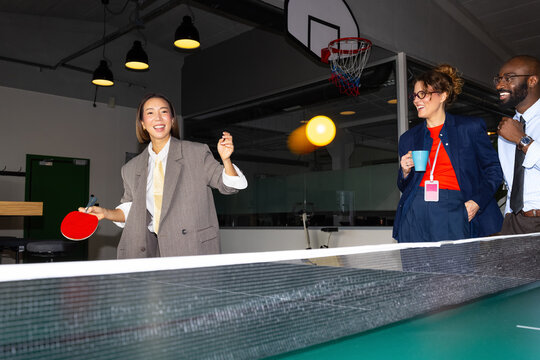 Business ping pong