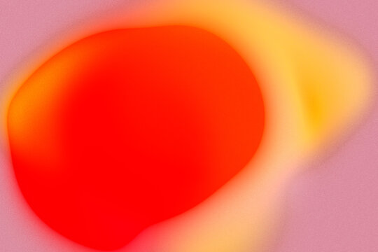 Bold red, heart-shaped glow surrounded by warm orange highlights and smooth blur creates an emotional, energetic mood for Valentine themes and ads.