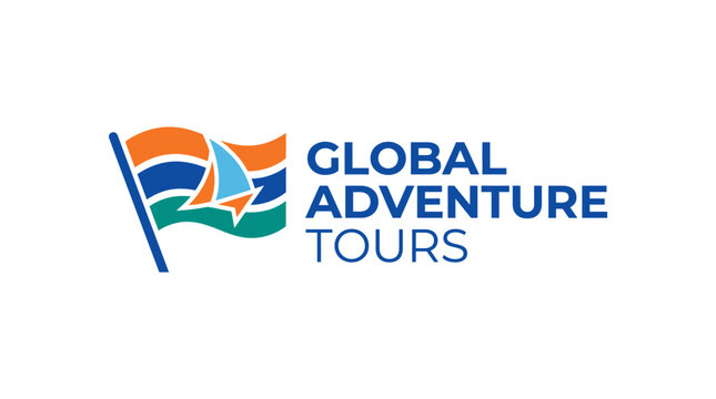 Global Adventure Tours logo with a stylized flag and text