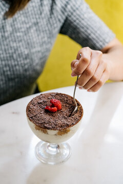 Spooning Tiramisu