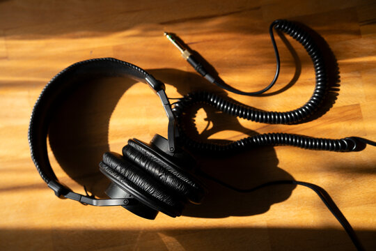 Headphones on Table