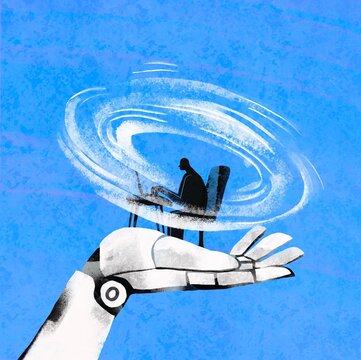 AI-Assisted Work: Human and Robot Collaboration