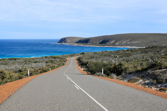 Coastal road. Fitzgerald River National Park. Western Australia.