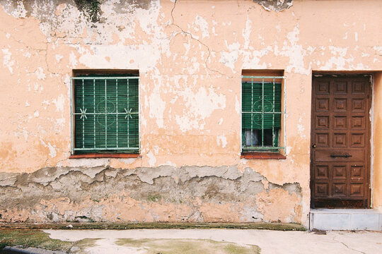 Film Photo Of House Texture