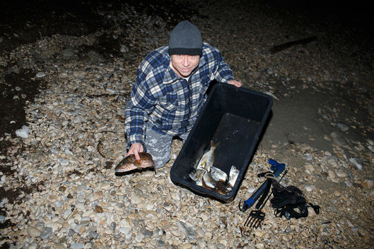 Man and night haul