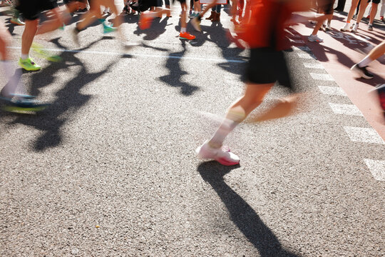 Runners during a Race Event