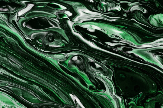 Abstract green patterns background