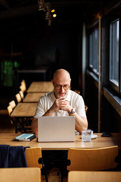 Freelancing in cafe