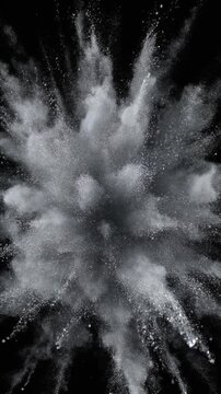 シルバーグリッター爆発エフェクト