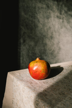 A piece of pomegranate fruit