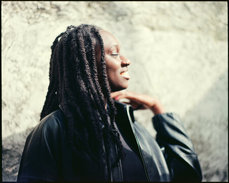 Sunlit Portrait in Jacket