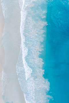 Overhead of Shoreline Break Wylie Bay Beach
