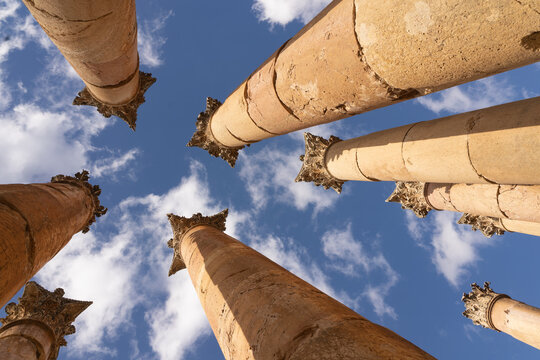 Jerash columns