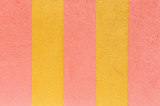 Pink and yellow abstract stripe pattern