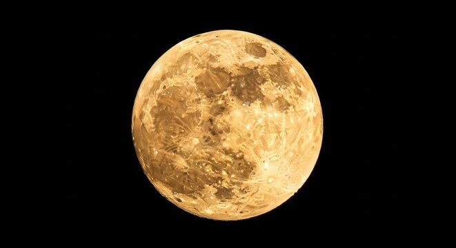 Closeup of the moon with visible surface textures and craters lunar surface space astronomy