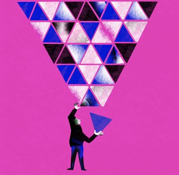 Final Step: Completing the Geometric Business Pyramid