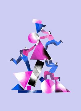 Teamwork, transforming chaos into balanced business structure