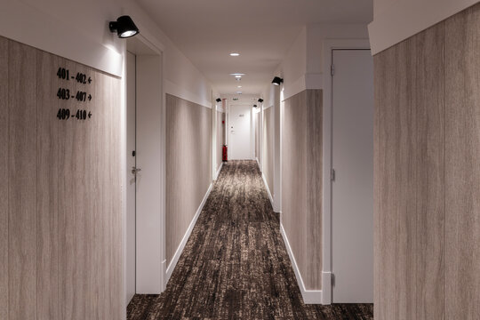 corridor in hotel