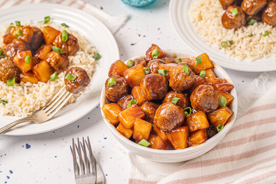 Hawaiian Meatballs