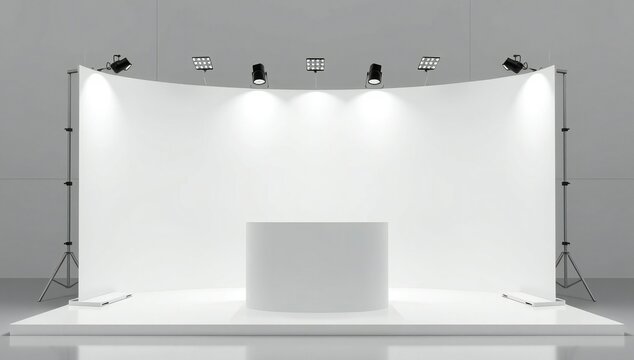 Professional photography studio setup